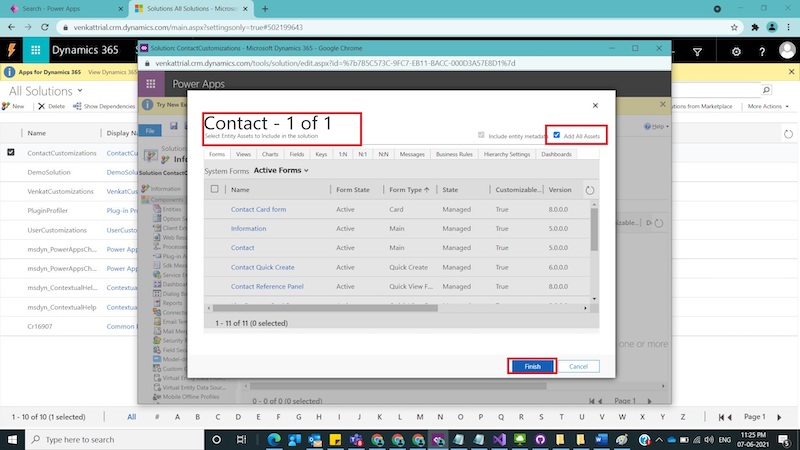 How to Move CRM Customizations  between Dynamics 365 CRM Environments using classic mode and Power Apps Maker Portal.